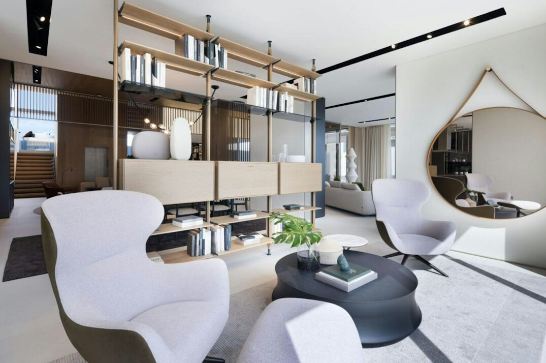 elegant living room interior