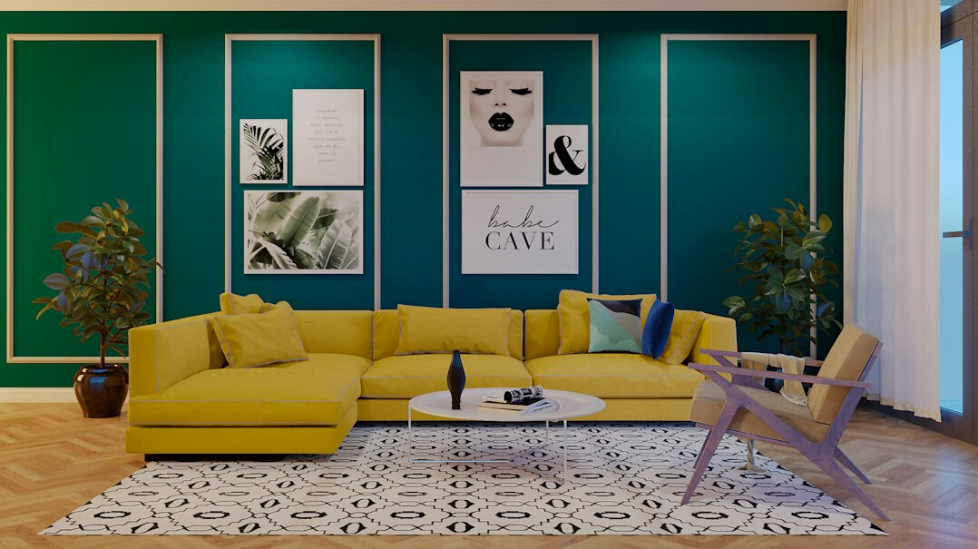 bold color interior design