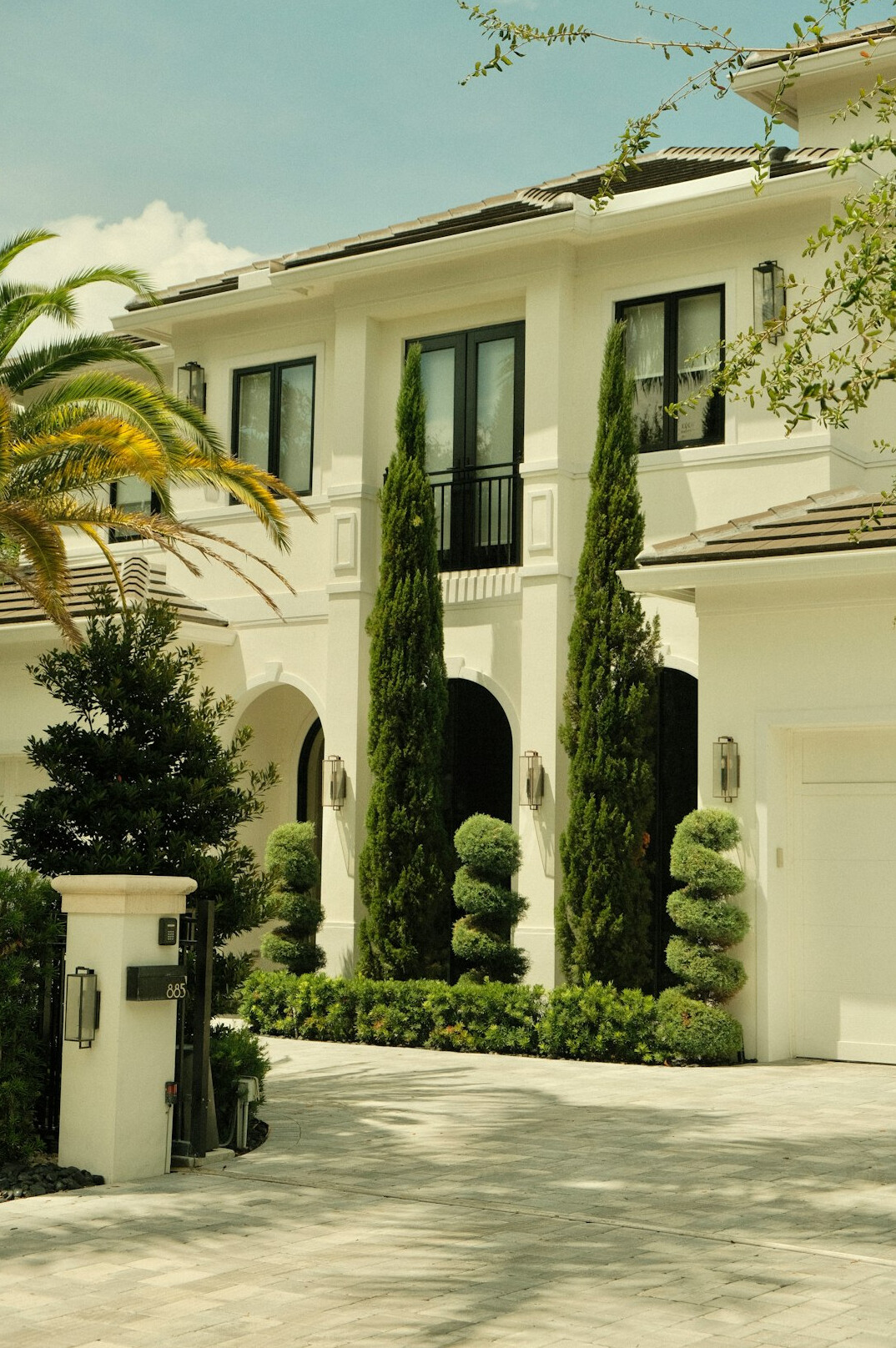 celebrity home exterior