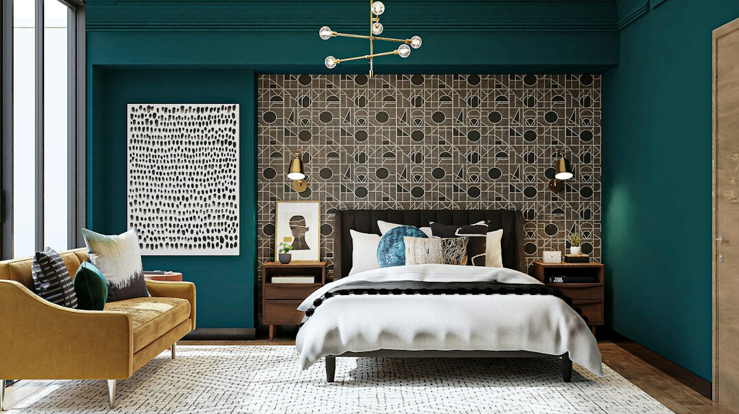 celebrity bedroom interior